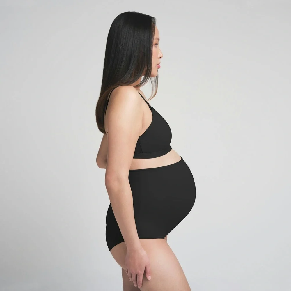 SKIMS Maternity Sculpting High Waisted‎ Brief Black/Onyx S/M NWT - Picture 2 of 8